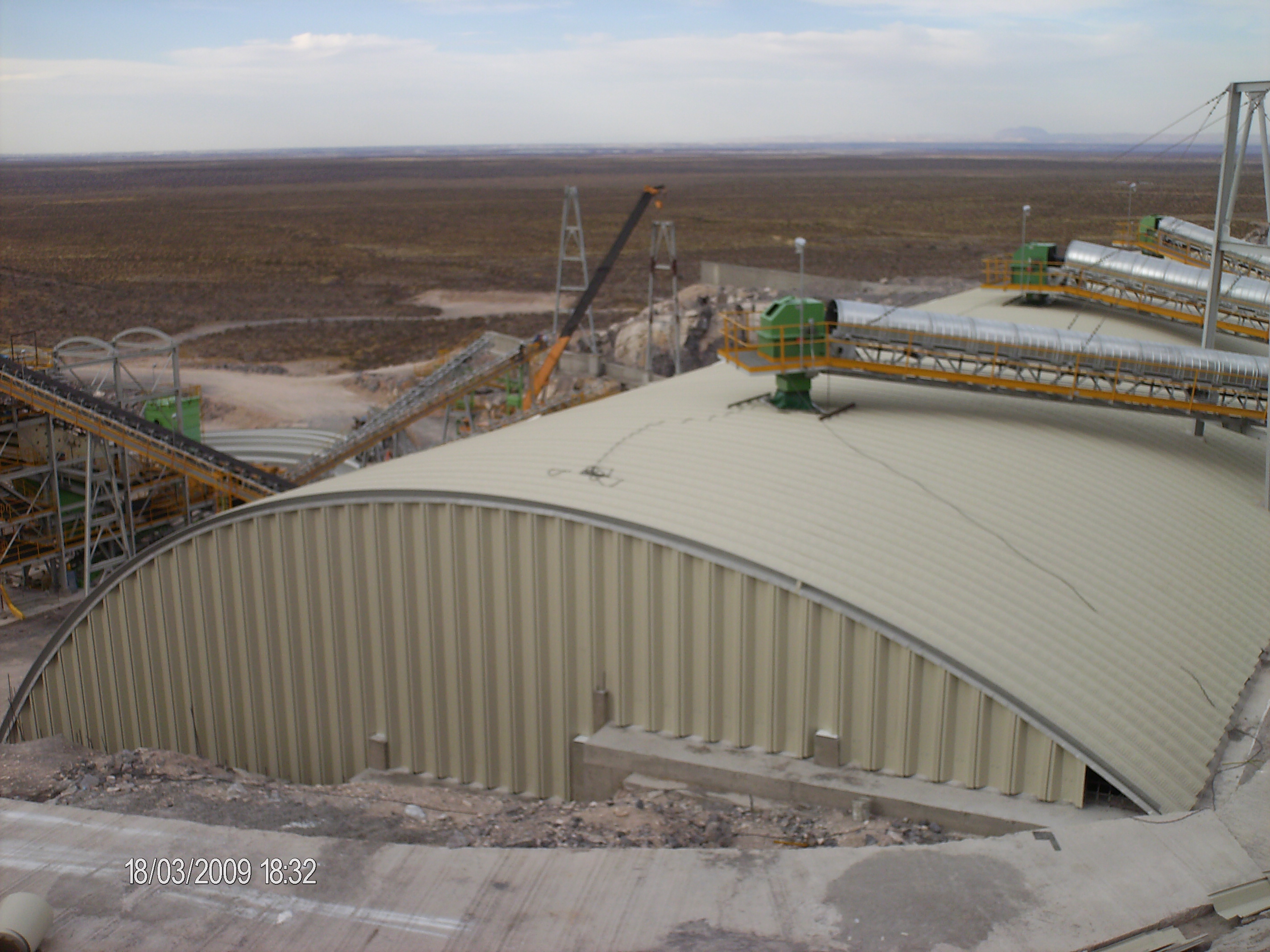 Instalación de techos y estructuras en Querétaro - Proyecto MOBE 38