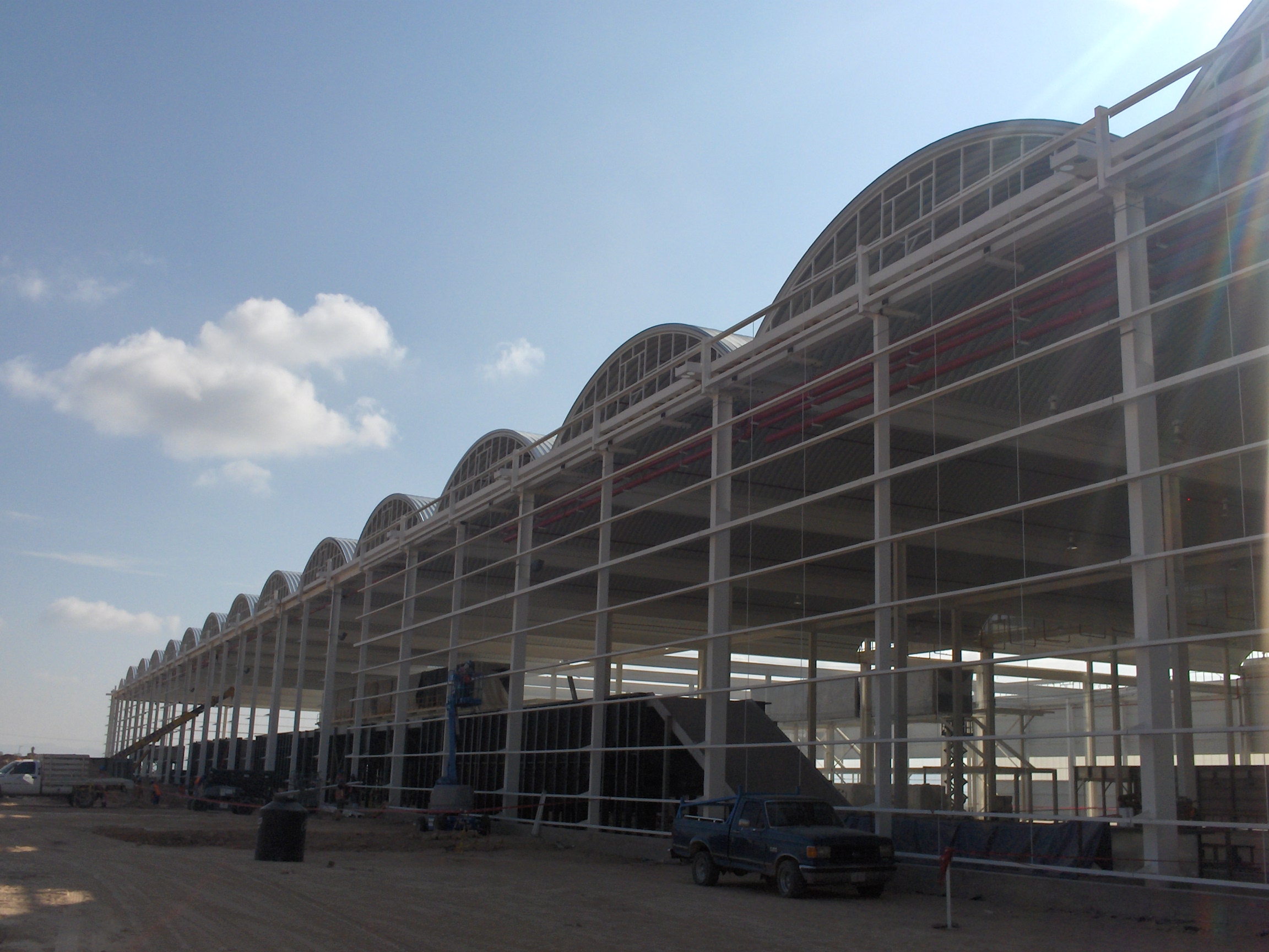 Instalación de techos y estructuras en Querétaro - Proyecto MOBE 39