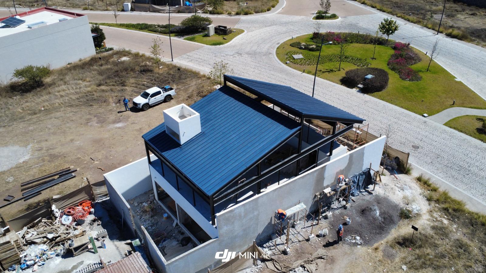 Instalación de techos y estructuras en Querétaro - Proyecto MOBE 56